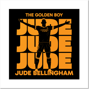 The Golden Boy, Jude Bellingham Posters and Art